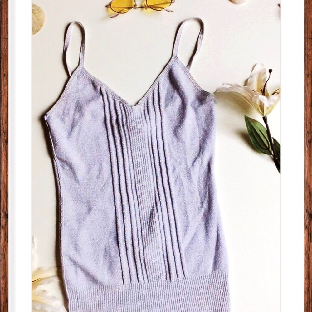 SILVER URBAN OUTFITTERS TANK